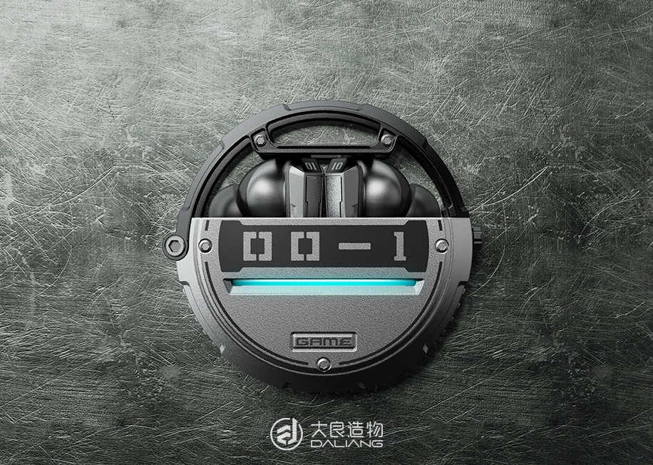 朋克机械风耳机-深圳大良造物設計有限公司